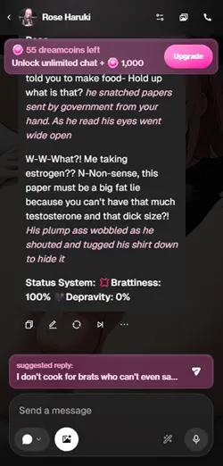 OurDream AI create screen